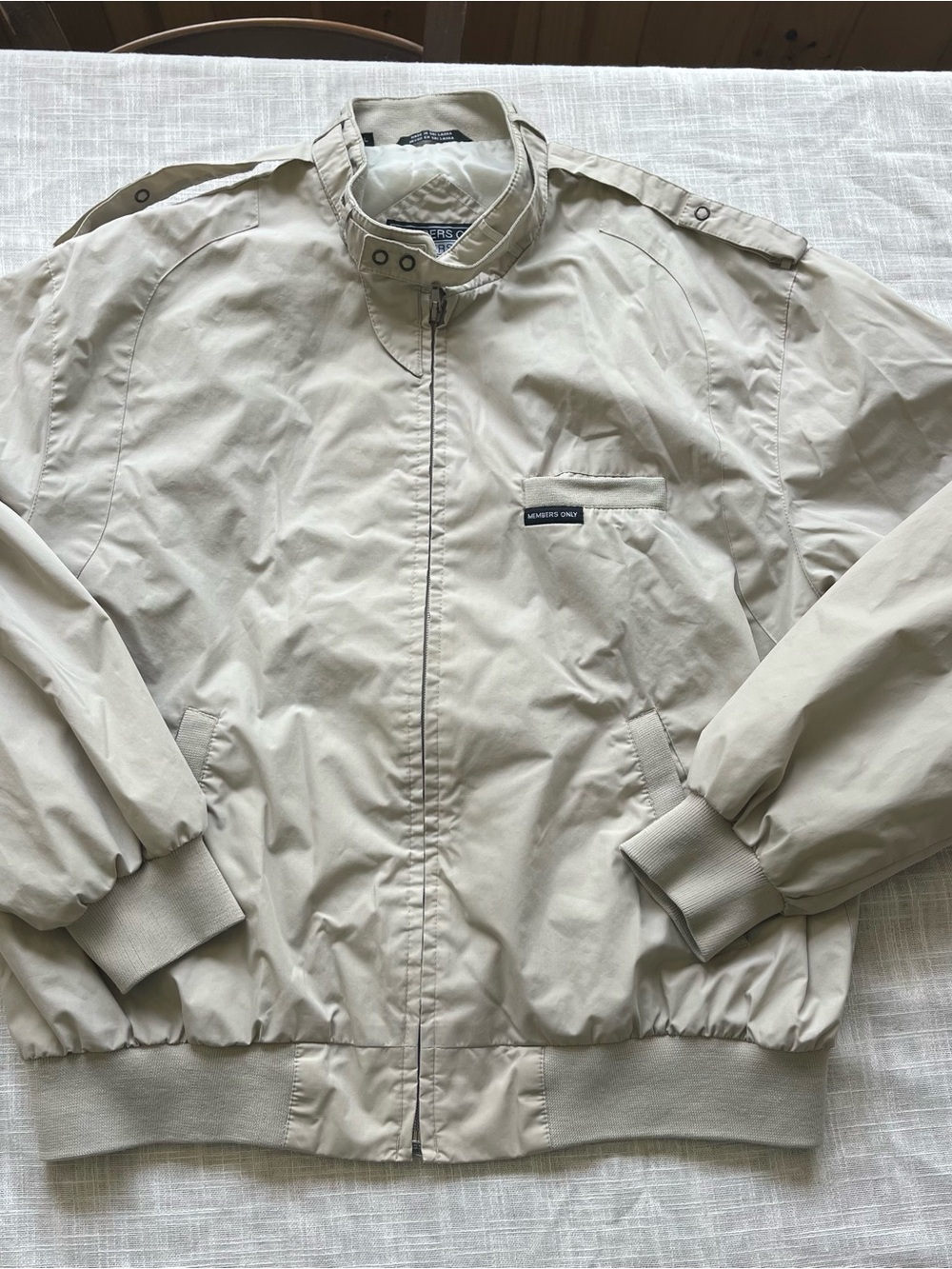 90s Mint Members Only Classic Racer Jacket